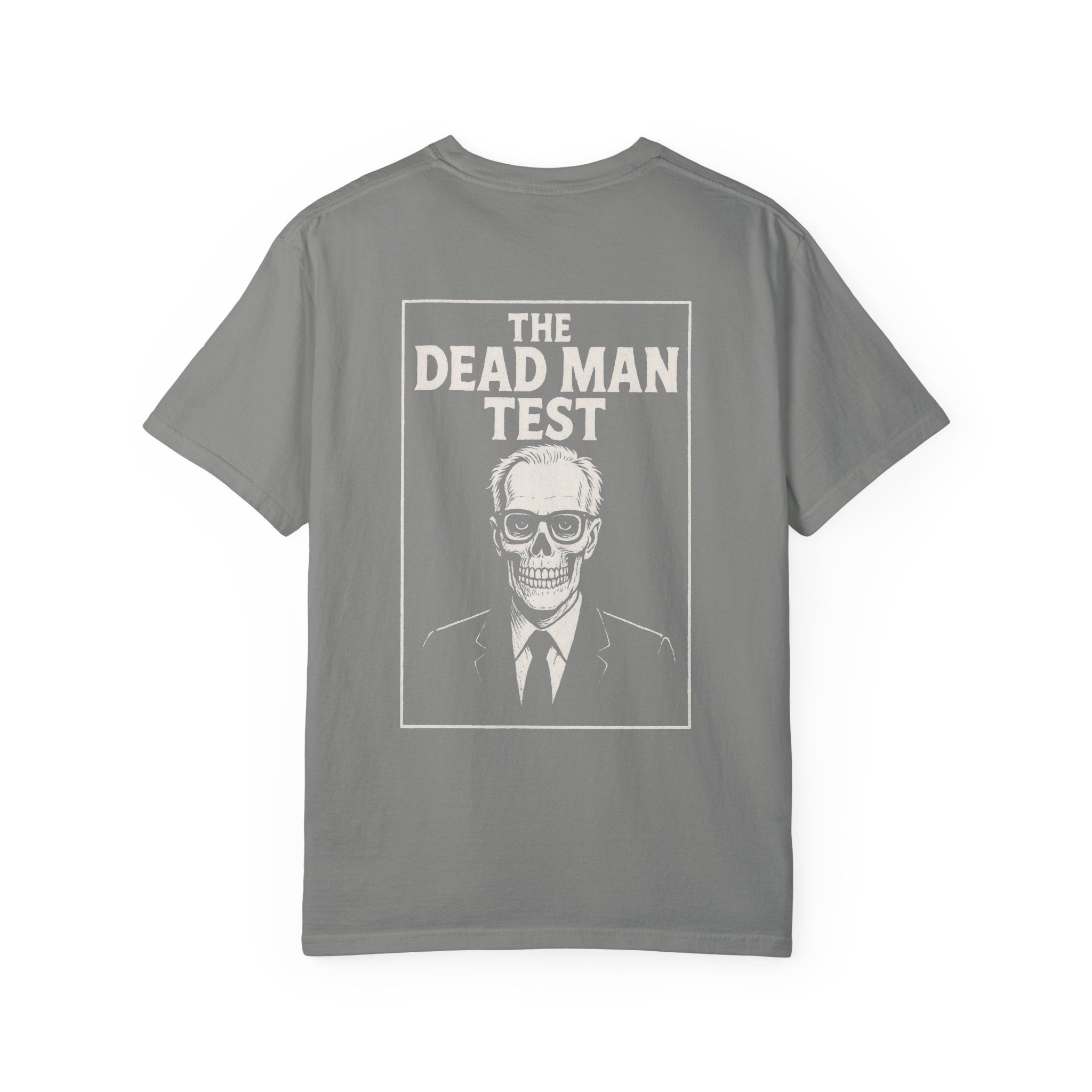 The Dead Man Test T (White transparent logos)