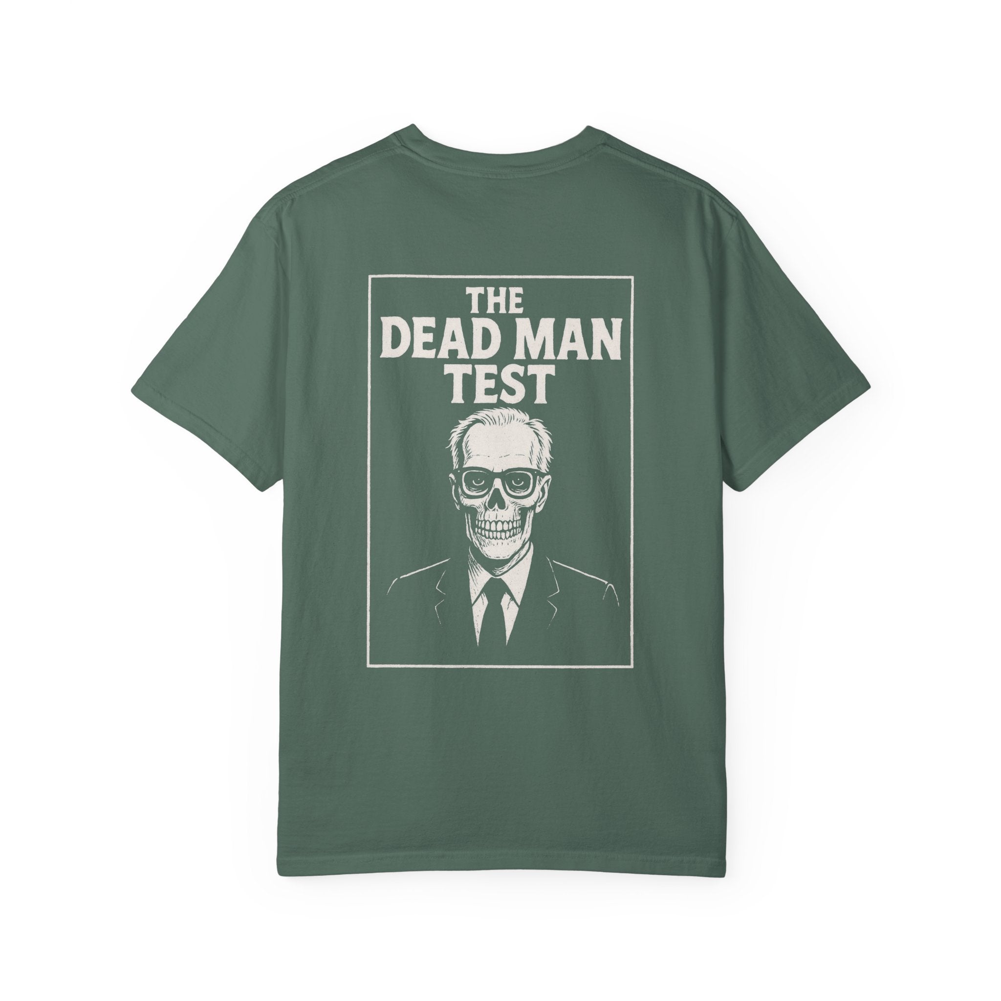 The Dead Man Test T (White transparent logos)
