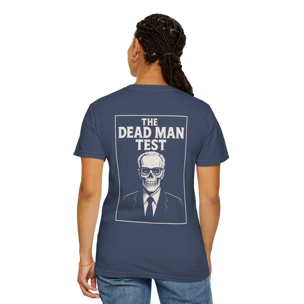The Dead Man Test T (White transparent logos)