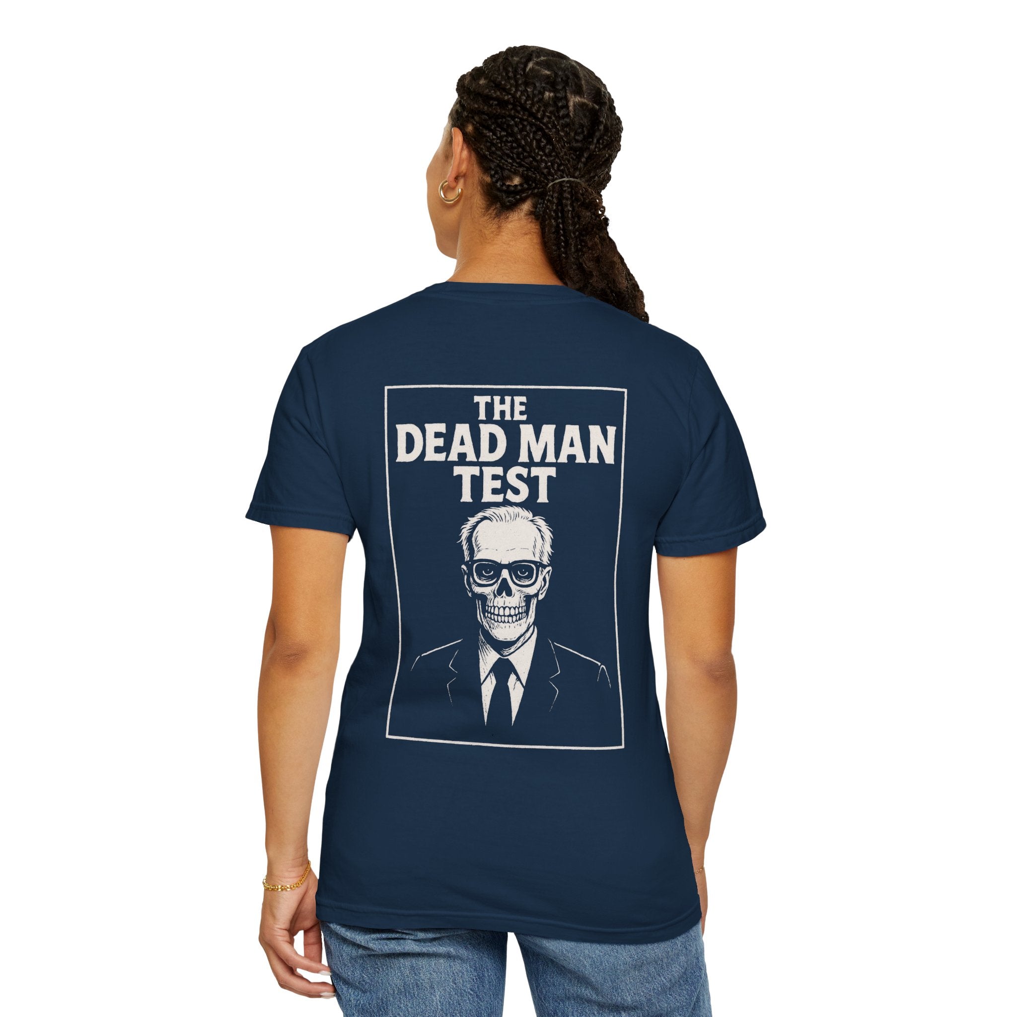 The Dead Man Test T (White transparent logos)
