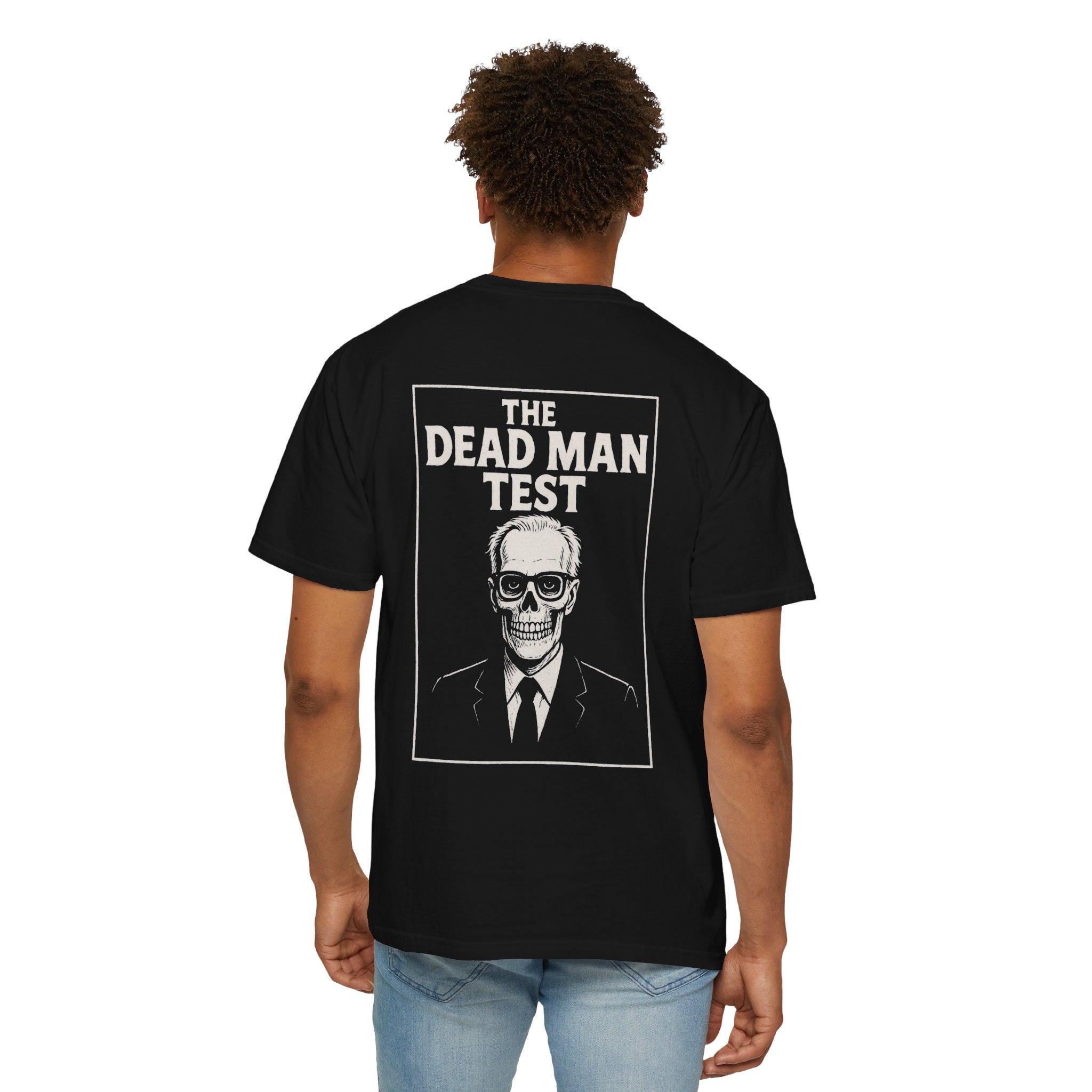 The Dead Man Test T (White transparent logos)