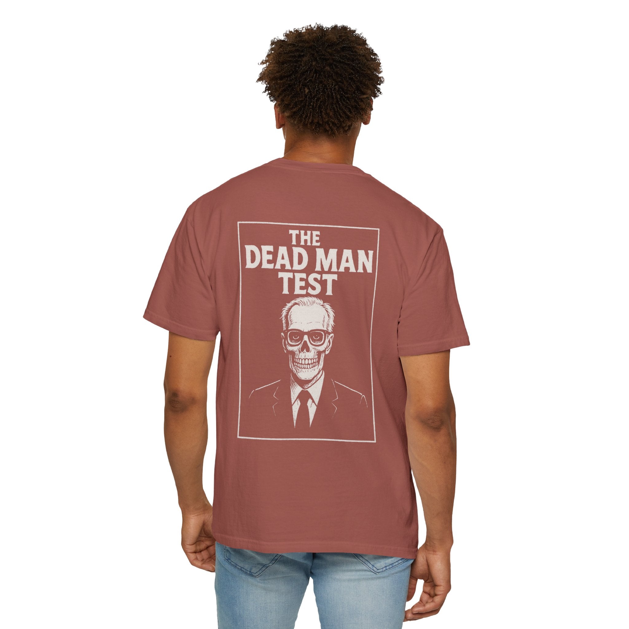 The Dead Man Test T (White transparent logos)