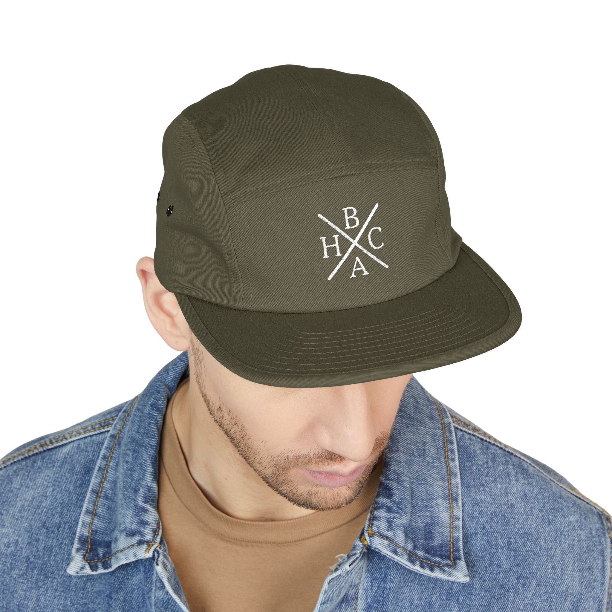 Embroidered Hard Core Behavior Analyst 5 Panel Cap