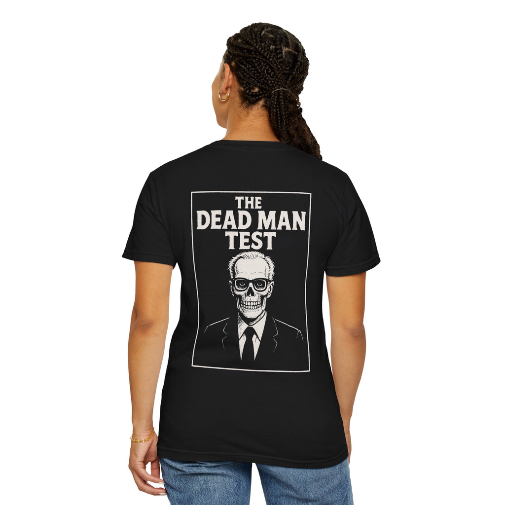 The Dead Man Test T (White transparent logos)