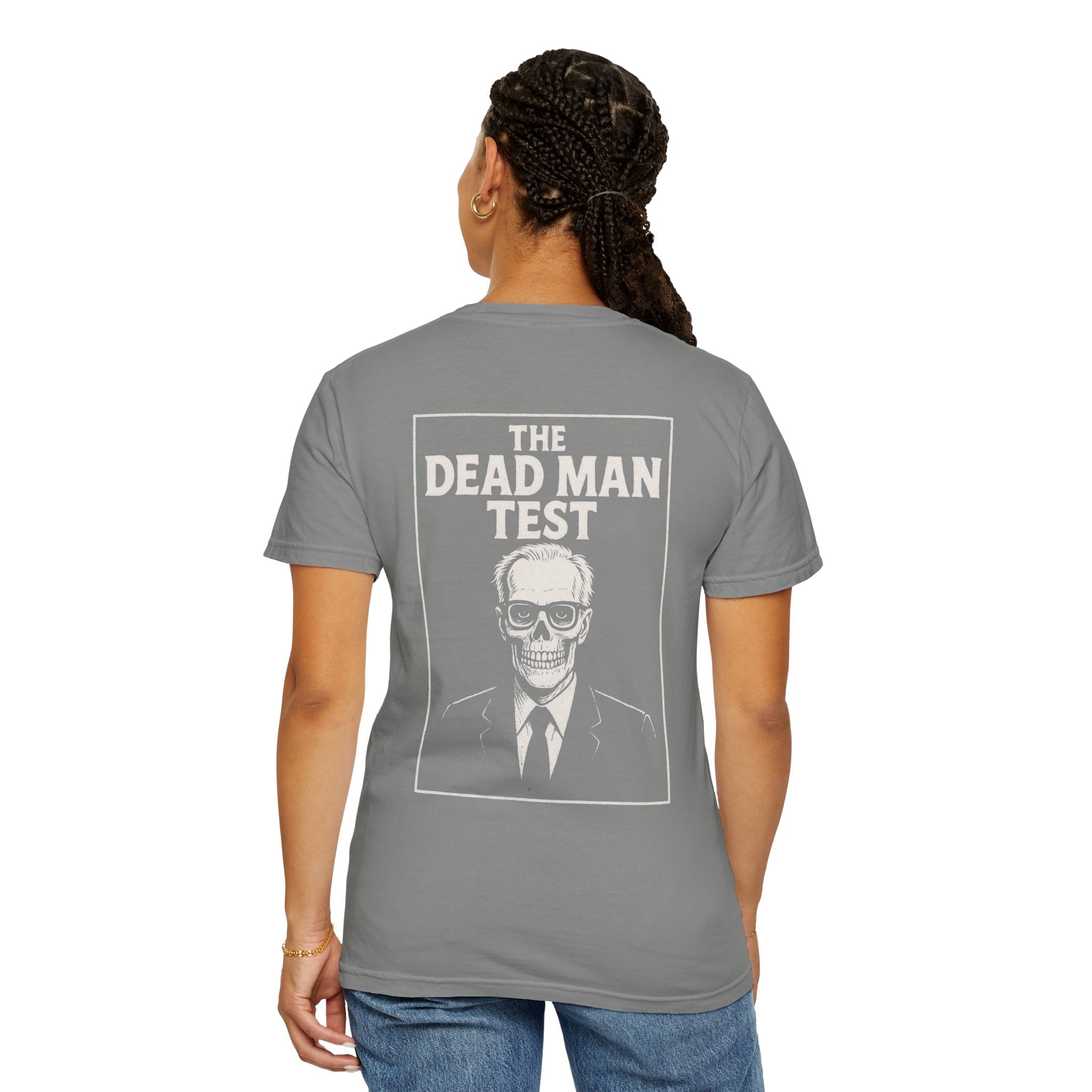 The Dead Man Test T (White transparent logos)