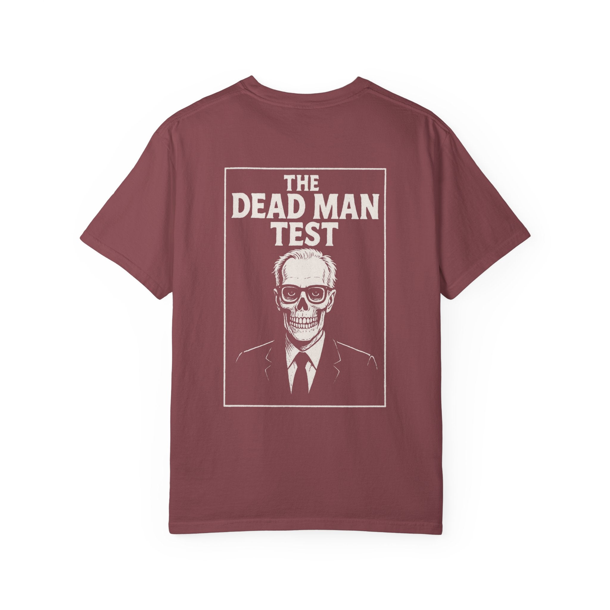 The Dead Man Test T (White transparent logos)