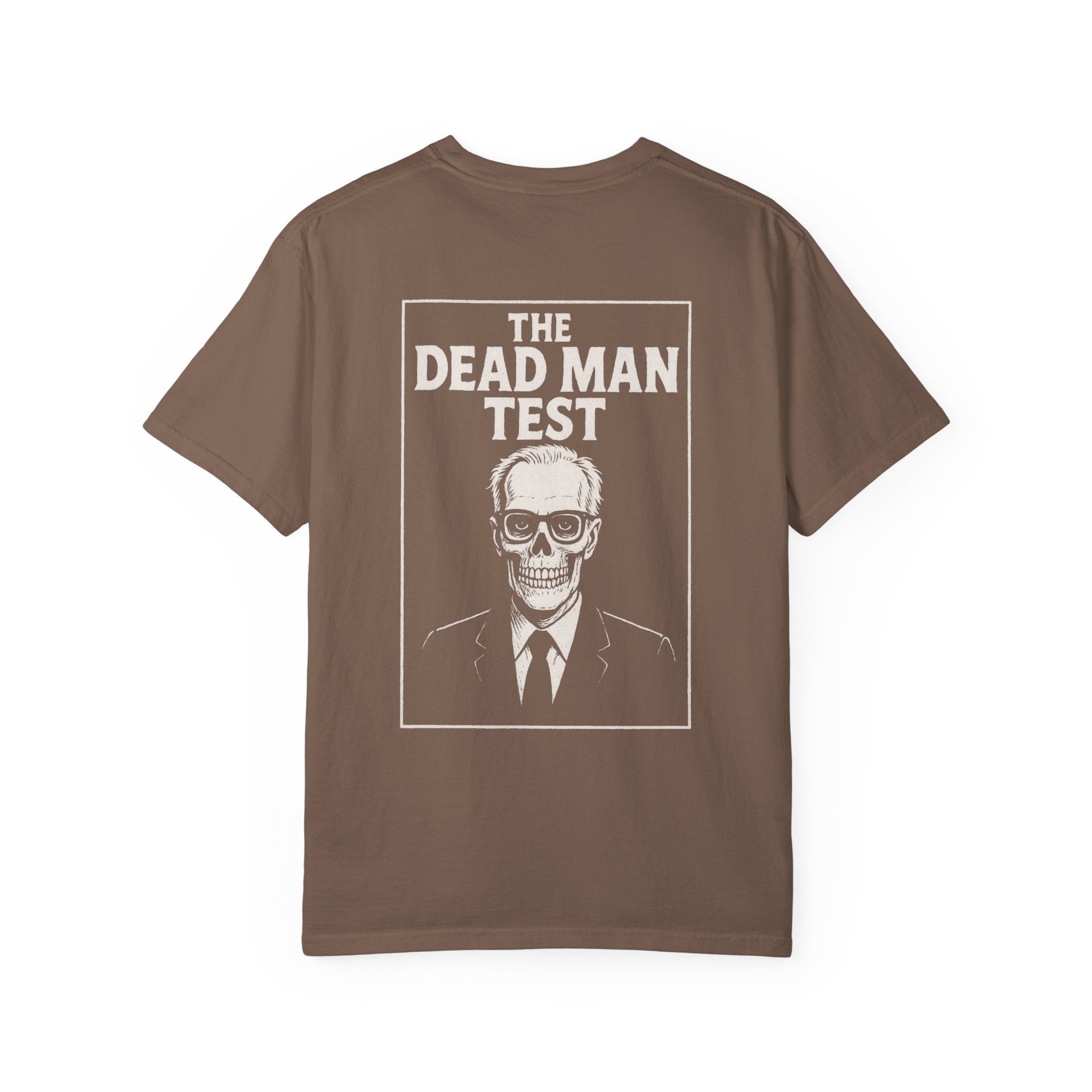 The Dead Man Test T (White transparent logos)
