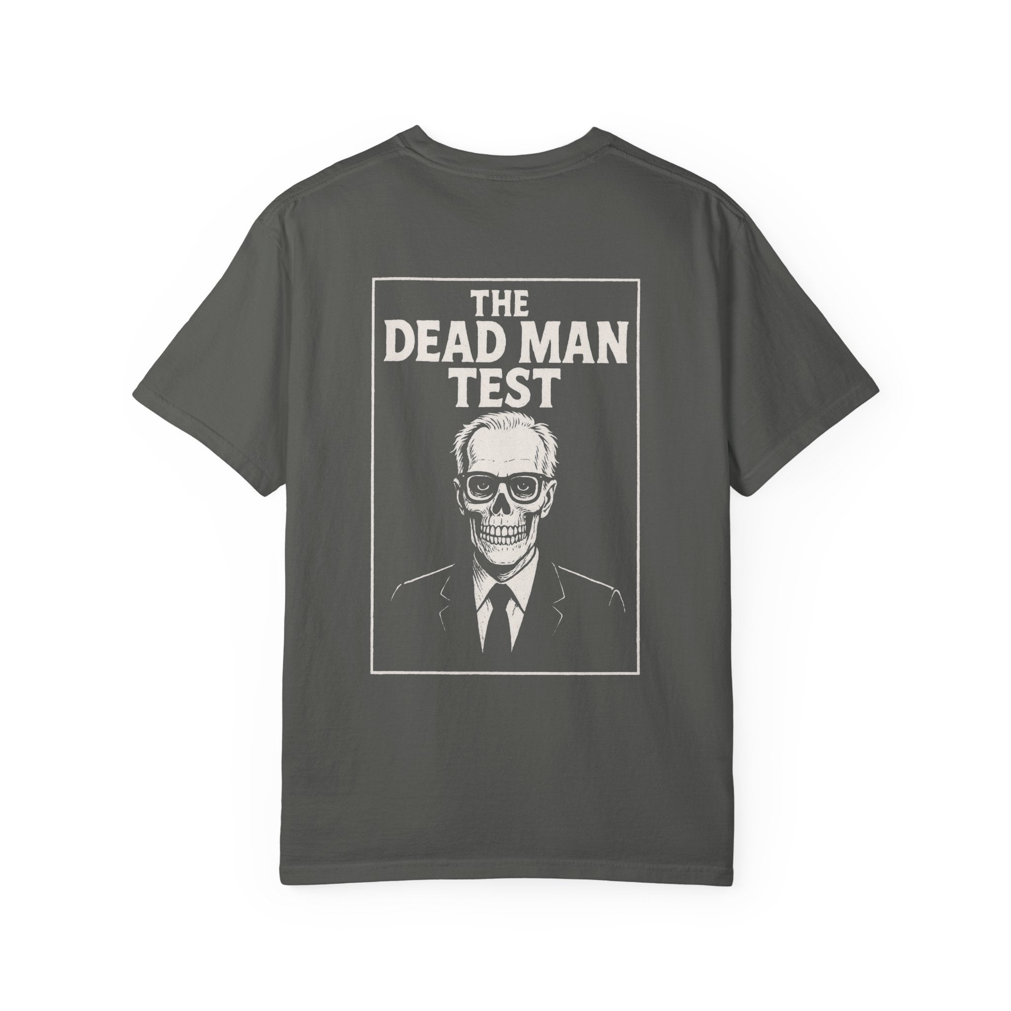 The Dead Man Test T (White transparent logos)