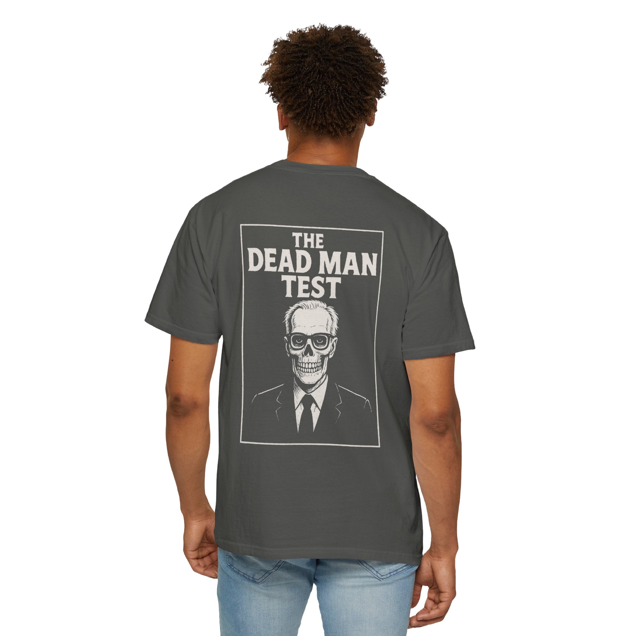 The Dead Man Test T (White transparent logos)