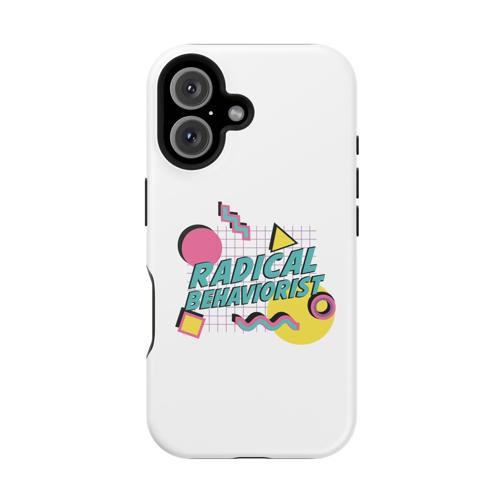 Phone Case — 'Radical Behaviorist' Retro 80s Magnetic Impact-Resistant Case