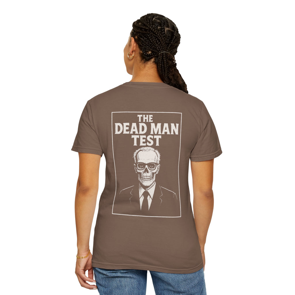 The Dead Man Test T (White transparent logos)