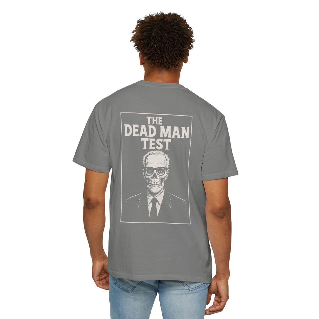 The Dead Man Test T (White transparent logos)
