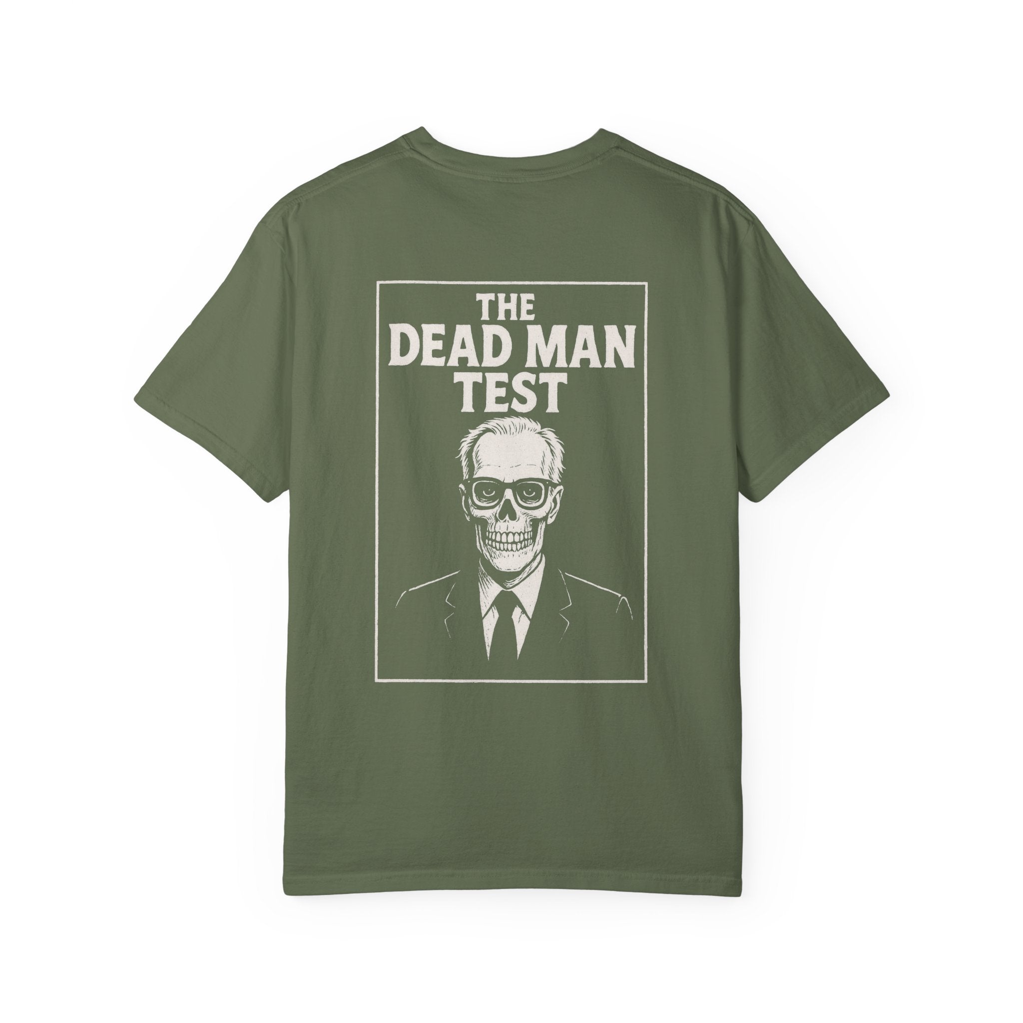 The Dead Man Test T (White transparent logos)
