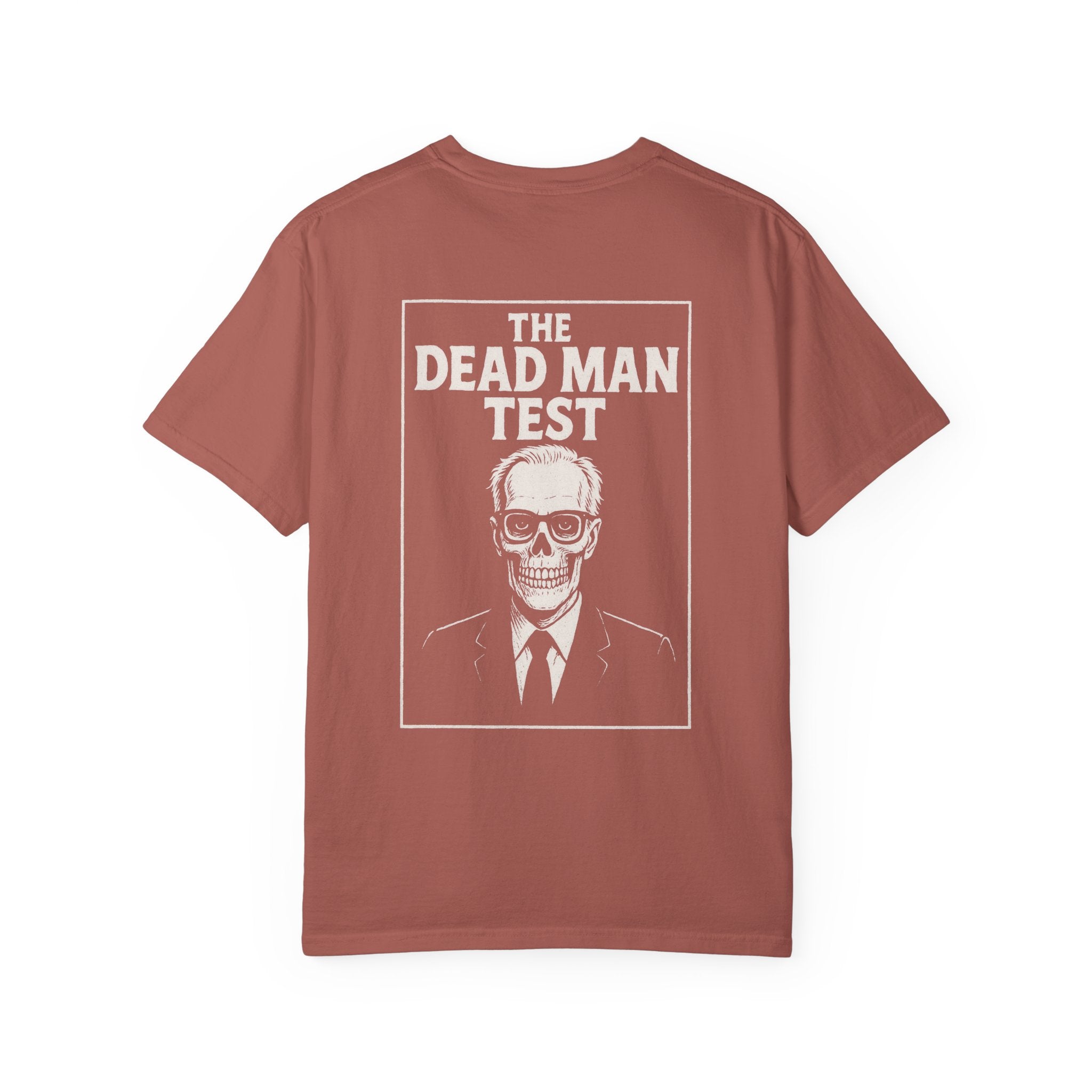 The Dead Man Test T (White transparent logos)