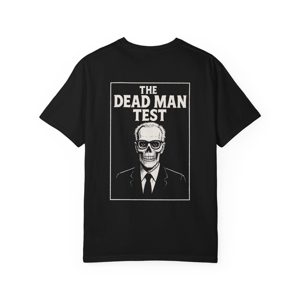 The Dead Man Test T (White transparent logos)