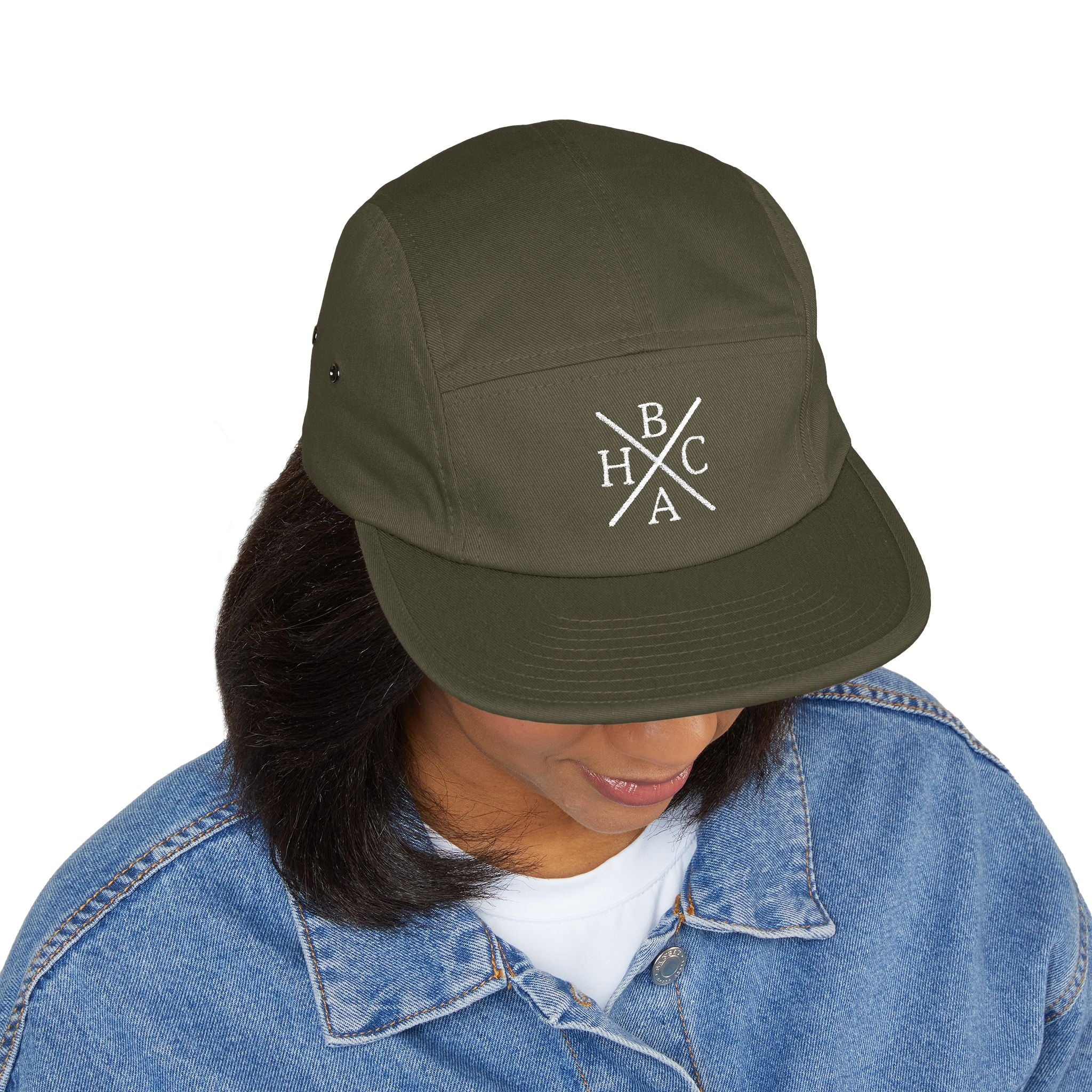 Embroidered Hard Core Behavior Analyst 5 Panel Cap