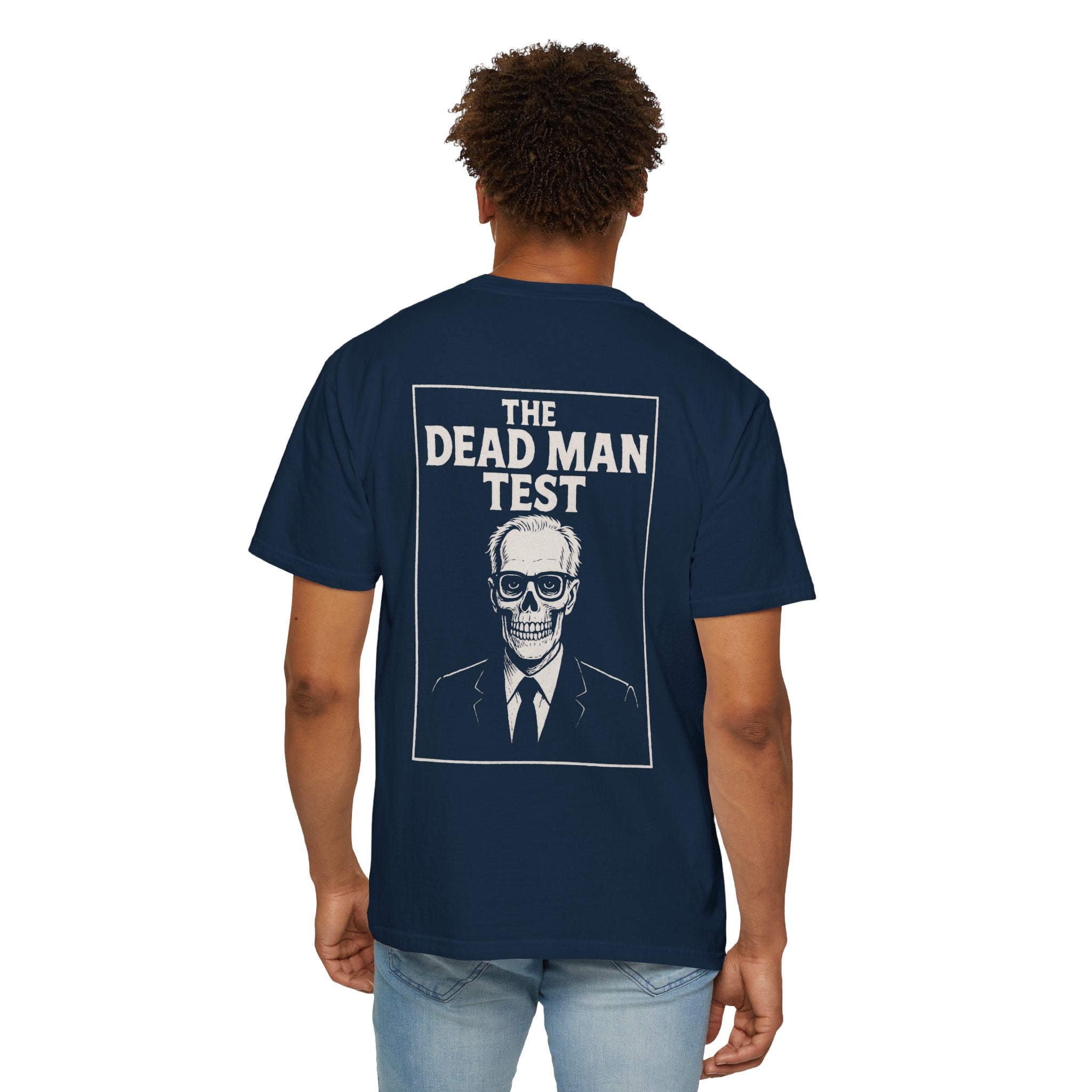The Dead Man Test T (White transparent logos)