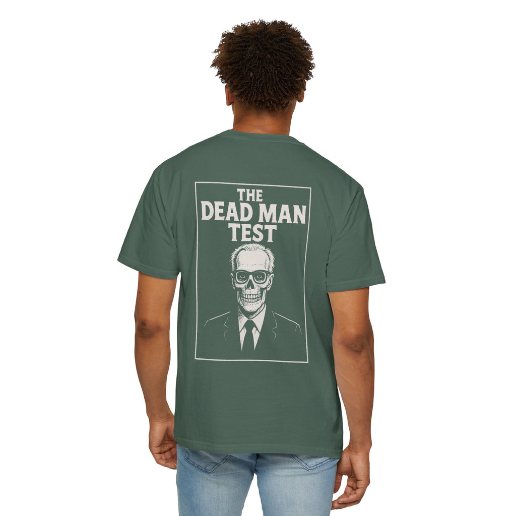 The Dead Man Test T (White transparent logos)