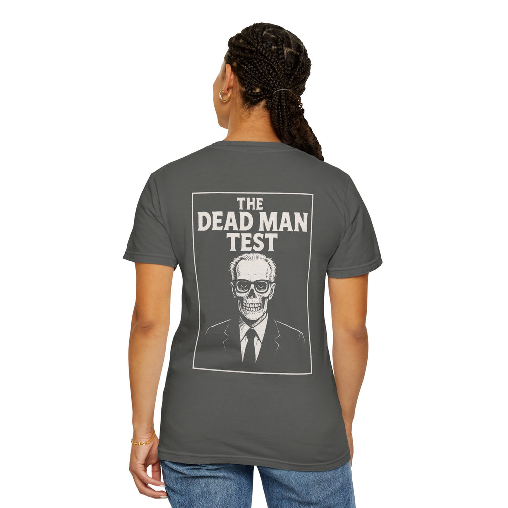 The Dead Man Test T (White transparent logos)