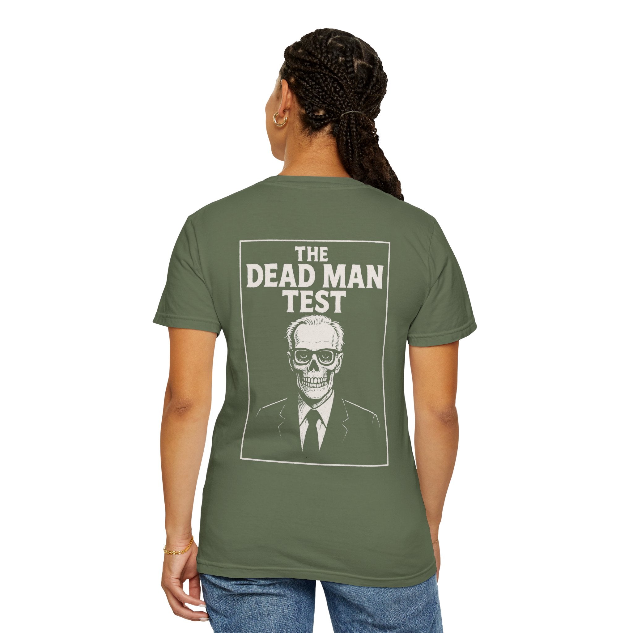 The Dead Man Test T (White transparent logos)